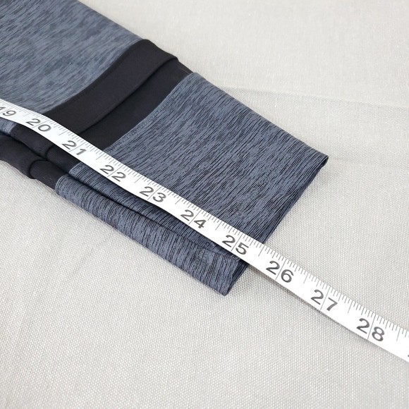 Victoria Secret Pink Yoga Gym Pants Lounge Pants 170/68A Small Black Gray Mesh - Picture 6 of 10